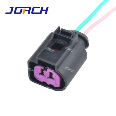 2 tűs anya vízálló motor hangszóróház automatikus érzékelő dugók automatikus kábelköteg csatlakozó 1J0973772 1J0973772